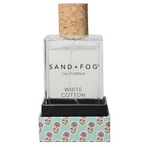White Cotton Linen Spray By Sand + Fog
